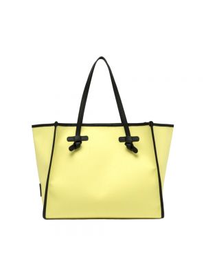 Shopper handtasche Gianni Chiarini gelb