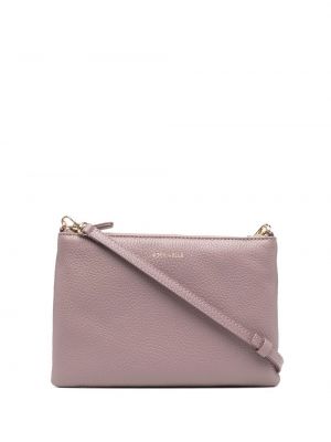 Чанта тип „портмоне“ с принт Coccinelle розово