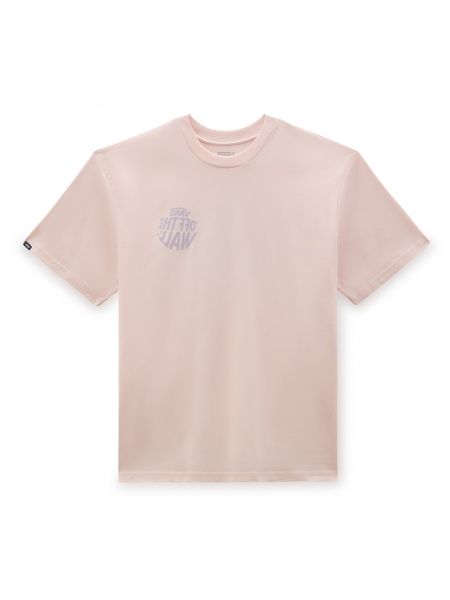 Тениска Vans розово