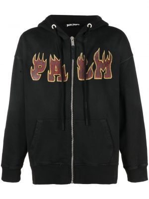 Hoodie Palm Angels svart