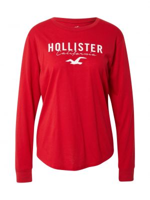 Рубашка Hollister красная