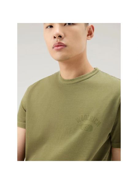 Camiseta Woolrich verde