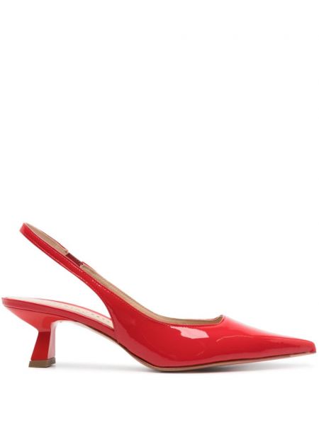 Полуотворени обувки с отворена пета Roberto Festa червено
