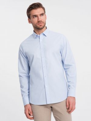 Bavlnená košeľa Ombre modrá