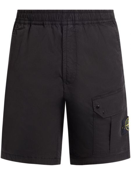 Kapri pantolon Stone Island siyah