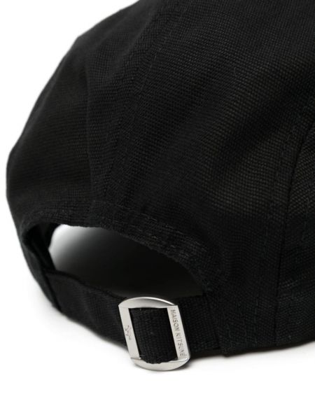 Medvilninis kepurė su snapeliu Maison Kitsuné juoda