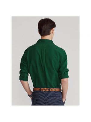 Camisa slim fit Polo Ralph Lauren verde