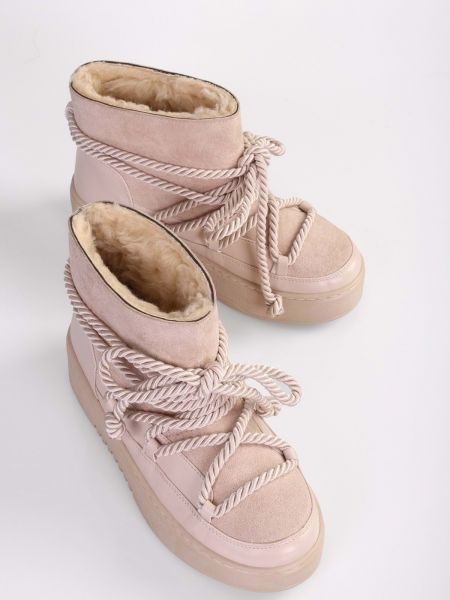 Sněžné boty Shoeberry béžové