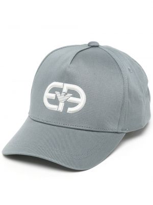 Brodert cap Emporio Armani grønn