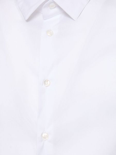 Hemd aus baumwoll Giorgio Armani weiß