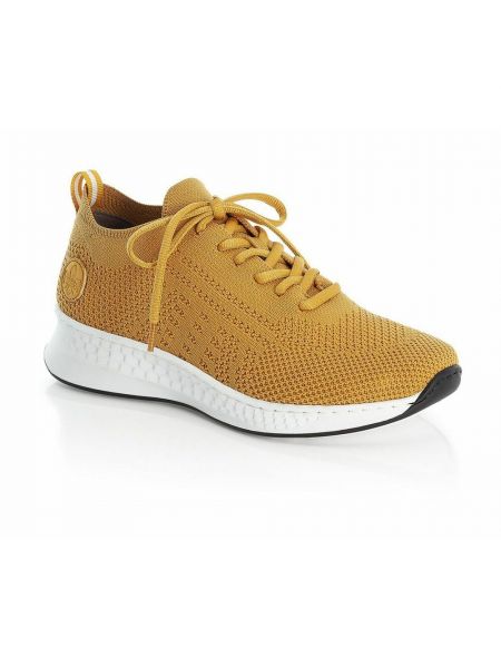 Sneakersy Rieker - żółty