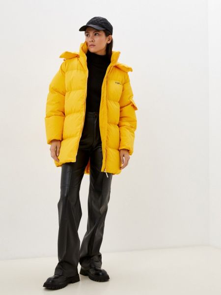 Утепленная куртка Feelz желтая
