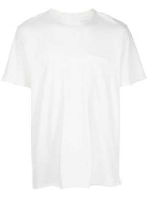 Kokvilnas t-krekls Rag & Bone balts