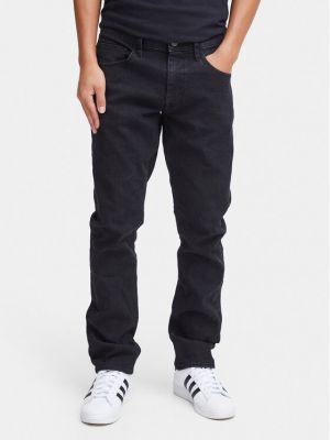 Priliehavé džínsy s rovným strihom Blend čierna