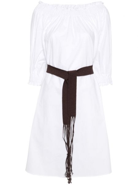 Robe droite P.a.r.o.s.h. blanc