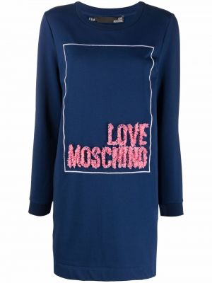 Платье Love Moschino, синий