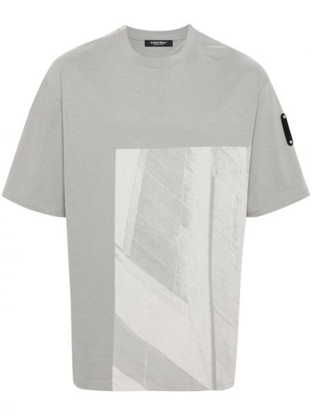 T-shirt mit print A-cold-wall* grau