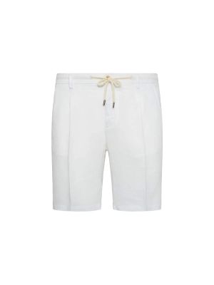 Πλισέ παντελόνι chino Boggi Milano λευκό