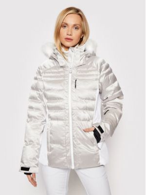 Срібна гірськолижна куртка слім Rossignol