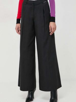 Pantaloni cu talie înaltă Karl Lagerfeld