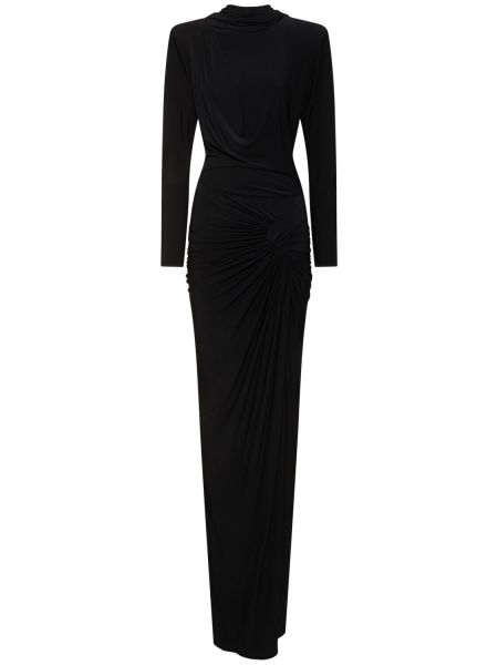 Jersey dress Zuhair Murad svart