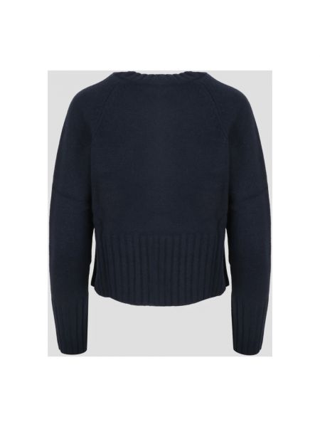 Sweter z kaszmiru Parosh niebieski