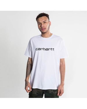 Футболка CARHARTT WIP S/S Script T-Shirt / 2020 - Черный