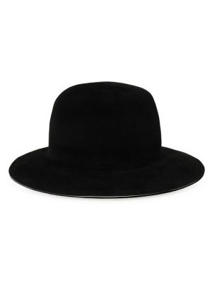 Шерстяная шляпа Isabel Benenato черная