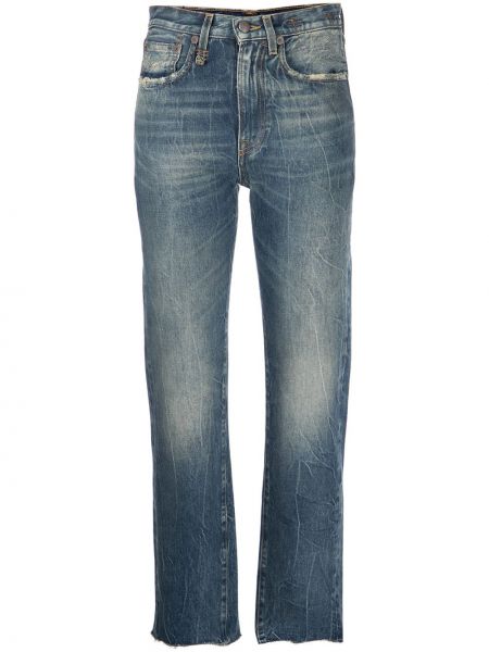 Slank jeans 7/8 R13 blå