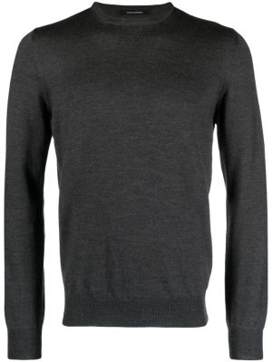 Vlnený sveter Tagliatore sivá