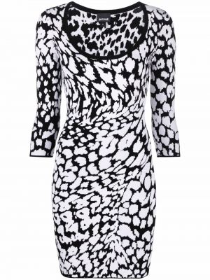 Leopard trykt dress Just Cavalli svart