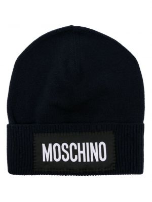 Mütze Moschino blau