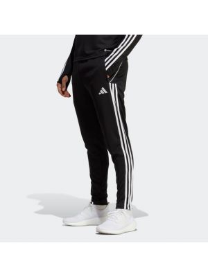 Pantaloni attillati Adidas nero