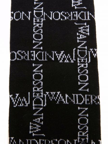 Socken mit print Jw Anderson schwarz
