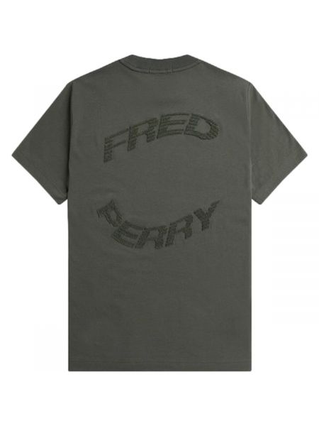 Tričko s krátkými rukávy Fred Perry zelené