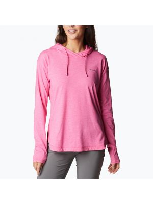 Bluza trekkingowa damska Columbia Sun Trek EU Hooded Pullover różowa 1981541656 | WYSYŁKA W 24H | 30 DNI NA ZWROT