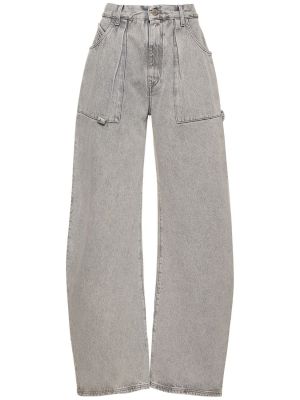 Jeans large The Attico gris
