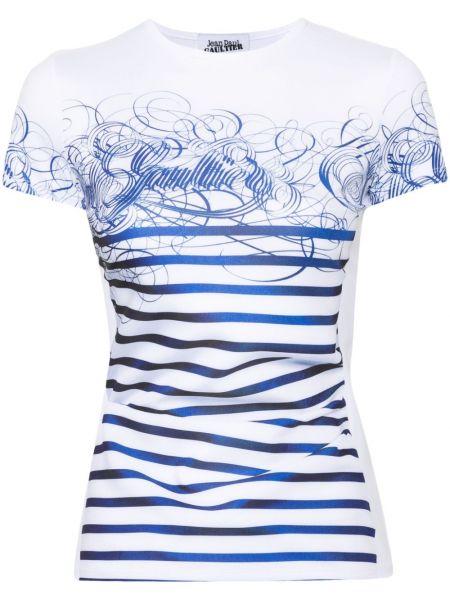 T-shirt Jean Paul Gaultier hvid