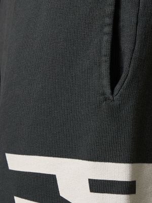 Bavlněné sportovní kalhoty Palm Angels šedé