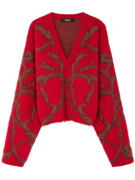 Cardigan Versace rød