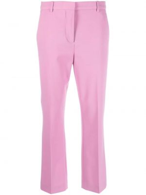Villased püksid Moschino Jeans roosa