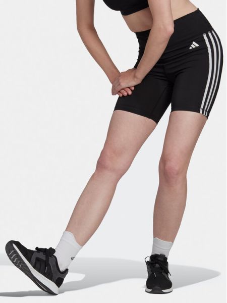 Спортни шорти slim Adidas черно