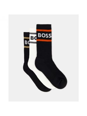 Calcetines deportivos Boss negro