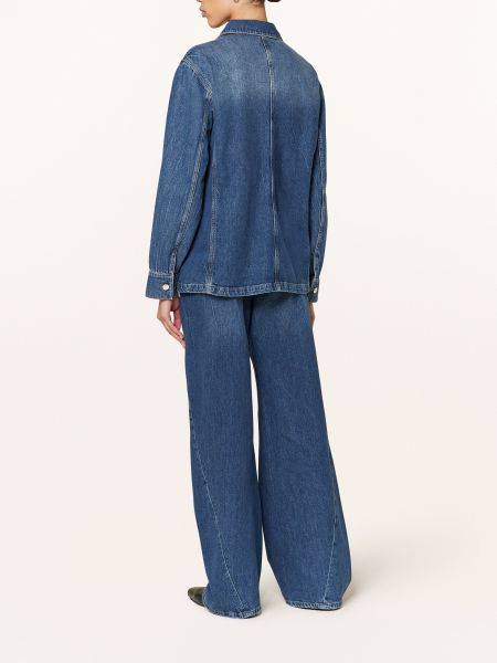 Kurtka jeansowa Anine Bing niebieska