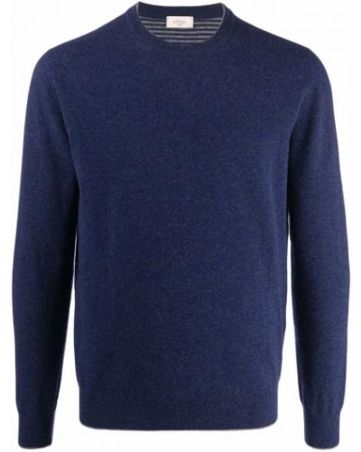 Jersey de punto manga larga de tela jersey Altea azul