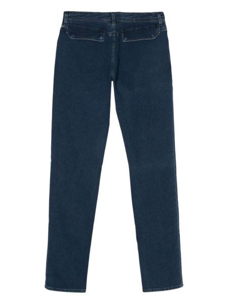 Proste jeansy Corneliani niebieskie