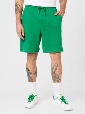 Teplákové nohavice Redefined Rebel zelená