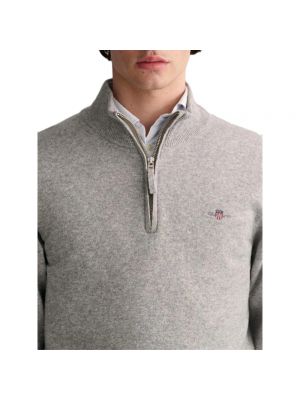 Jersey cuello alto de lana de tela jersey Gant
