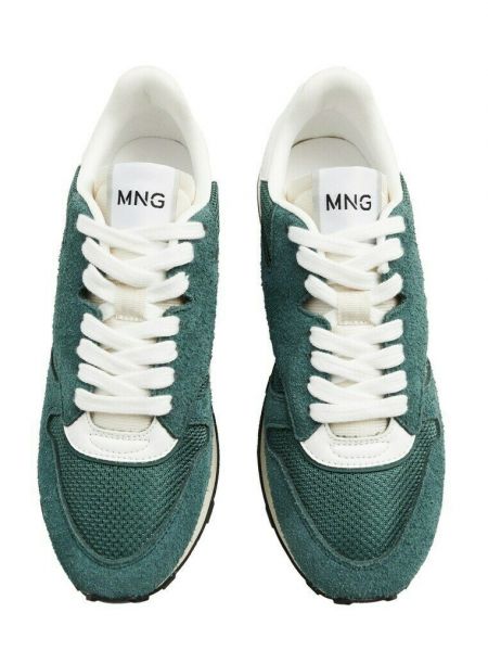 Sneakersy Mango zielone