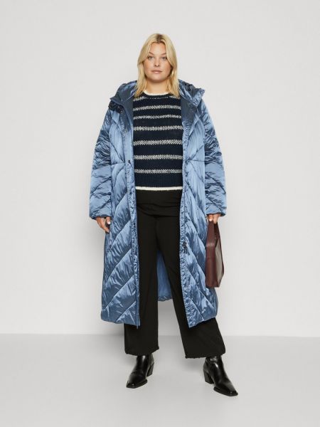 Płaszcz zimowy Persona By Marina Rinaldi niebieski